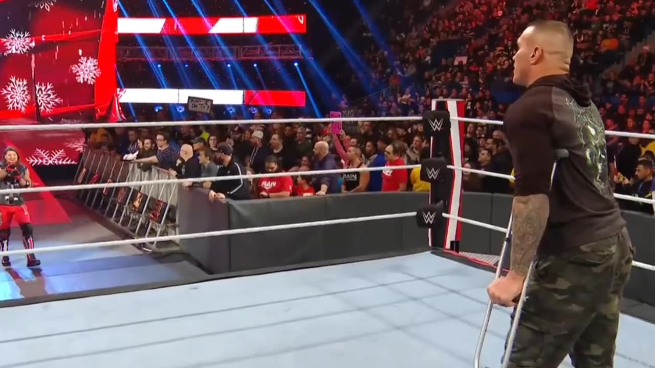 Randy orton fake injury for AJ Style