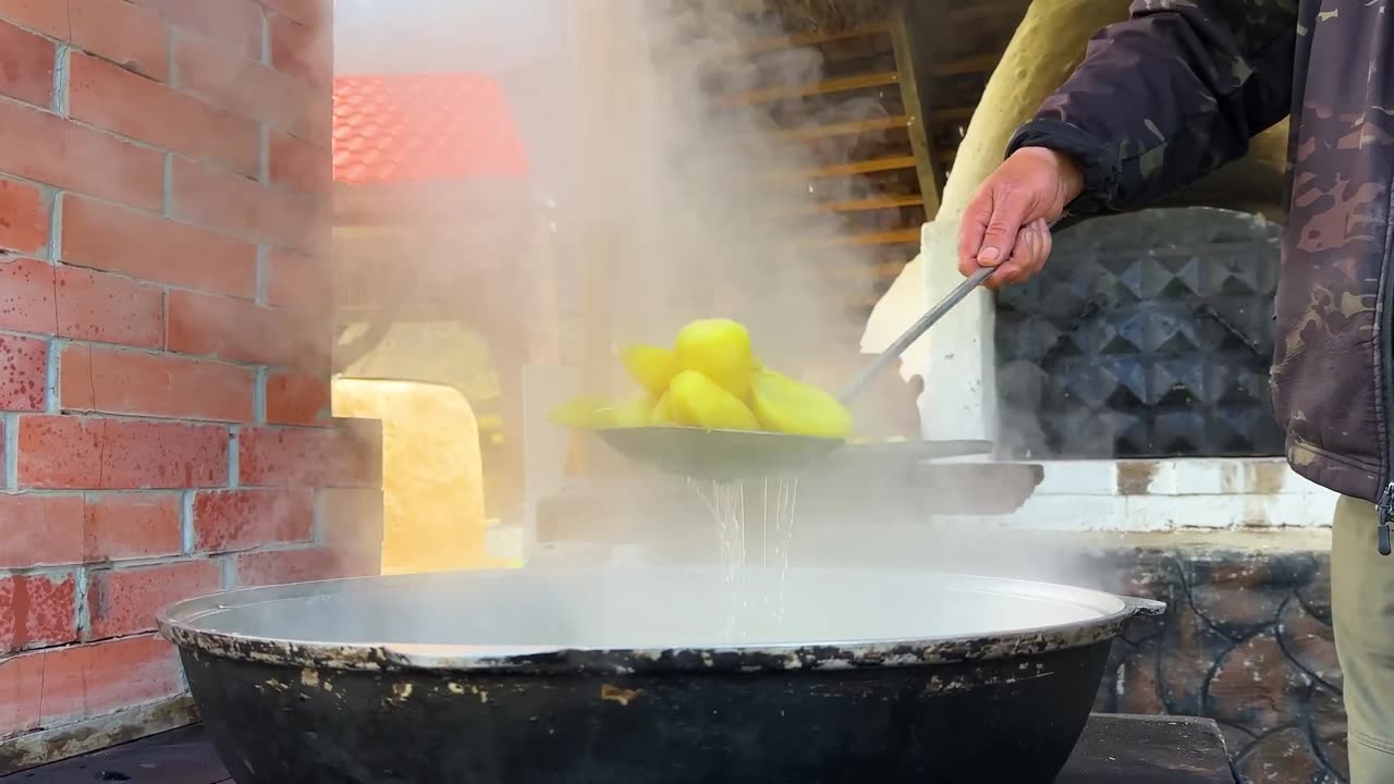 I Cooked 100 Meatballs For The Whole Village! Rural Life in the Mountains of Azerbaijan