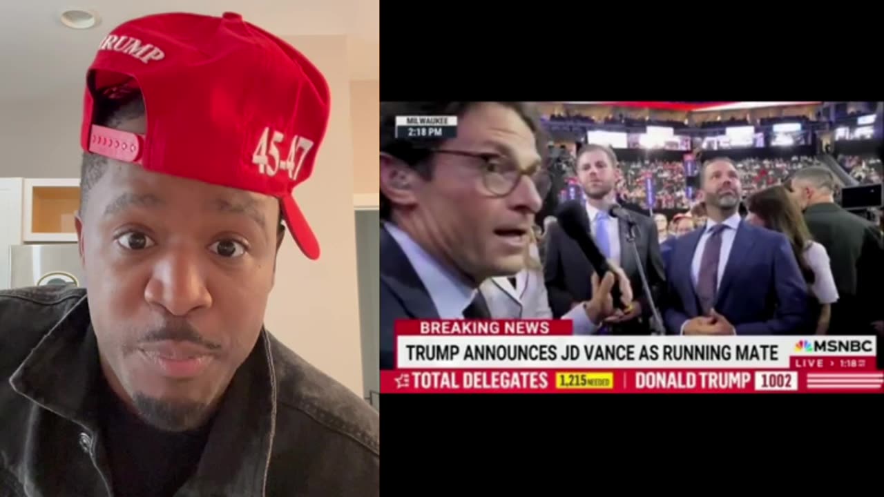 😂 Donald Trump Jr. Is truly his Daddy’s Son! This reporter went home crying 😂