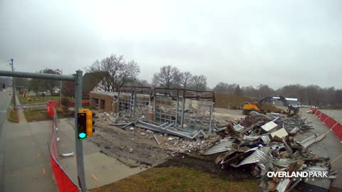 old Fire Station 41 was demolished to make way for the new station