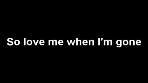 3 doors down when I'm gone