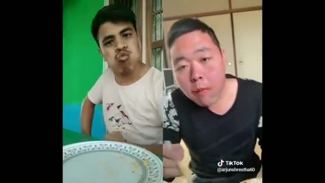 Funny Food Challange On TikTok | Who will win INDIA Vs CHINA | Be Me Stick | Tik Tok 2021 latest