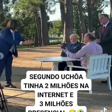 Olha o sucesso da live do Pulha