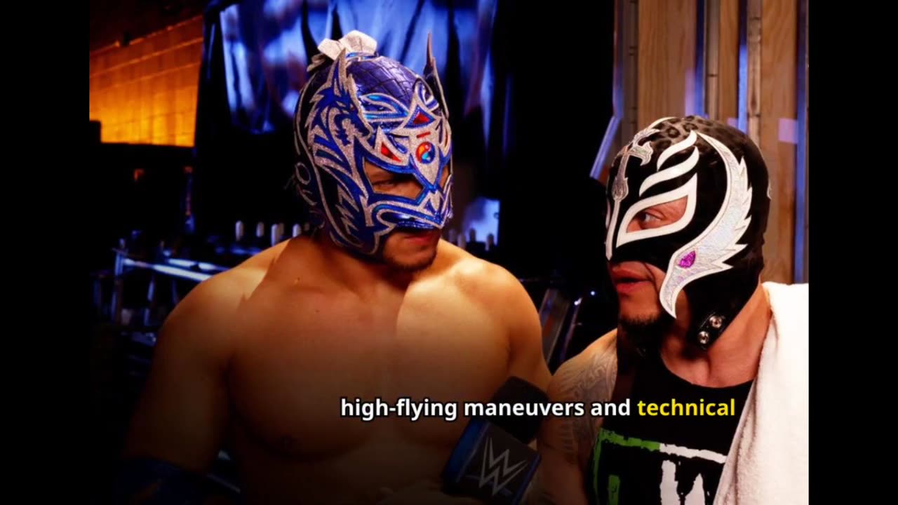 "Rey Mysterio Joins Forces with Dragon Lee to Defeat Carlito in Epic Showdown"