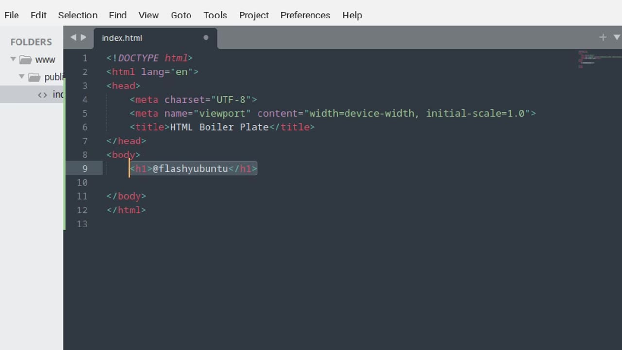 Web Development 101 - HTML Tutorial - Understanding the HTML Boilerplate