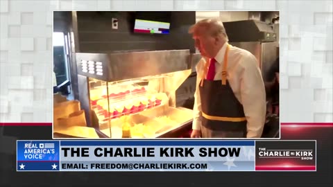 The People's President: Charlie Kirk Analyzes the Brilliance of Trump's McDonalds Appearance