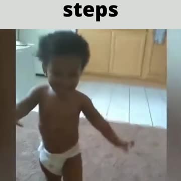 learned to take the first steps