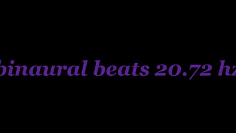 binaural beats 20 72 hz