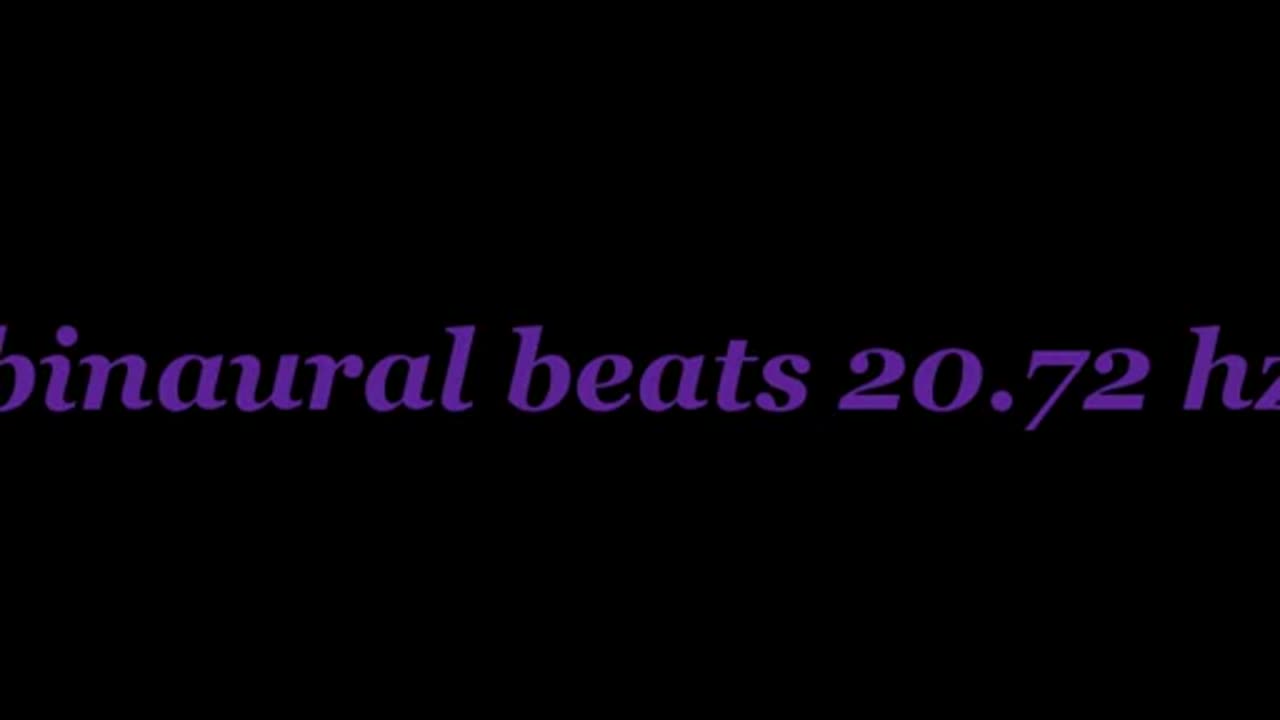 binaural beats 20 72 hz