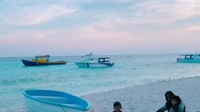 This beautiful sea and beach