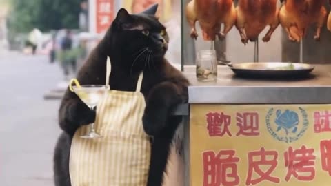 Cute cat enjoying - #viral #tiktok #foryou
