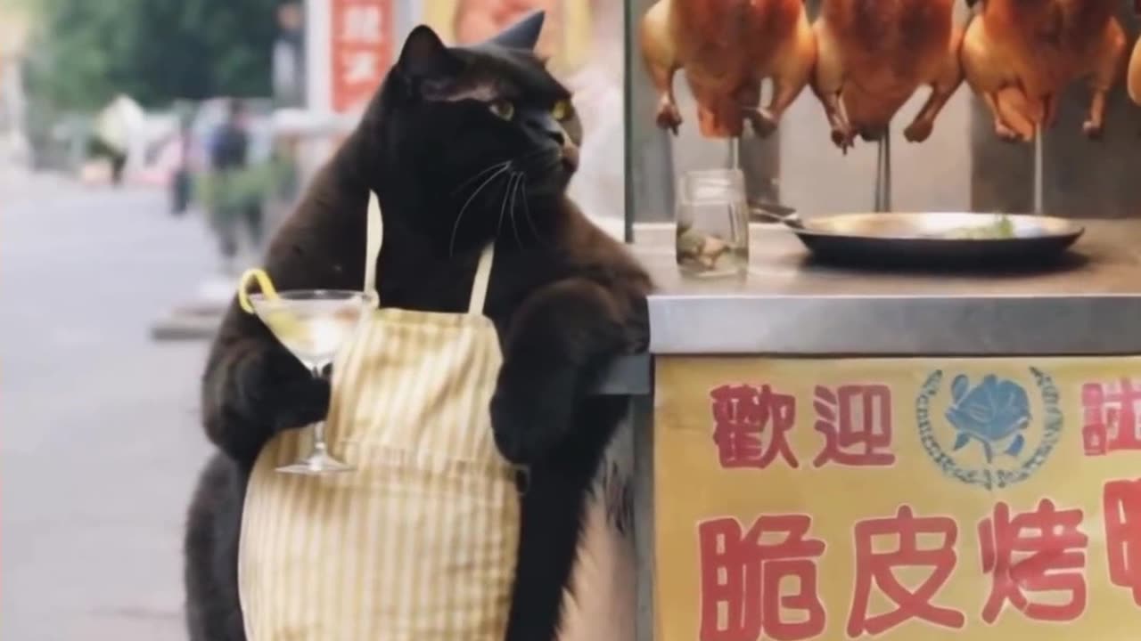 Cute cat enjoying - #viral #tiktok #foryou