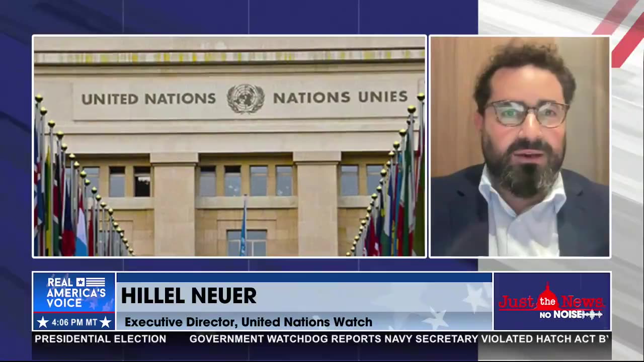 Hillel Neuer says there aren’t enough countries willing to replace the United Nations