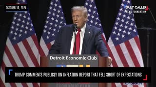 WATCH: Trump Speaks Out Following Disappointing Inflation Report