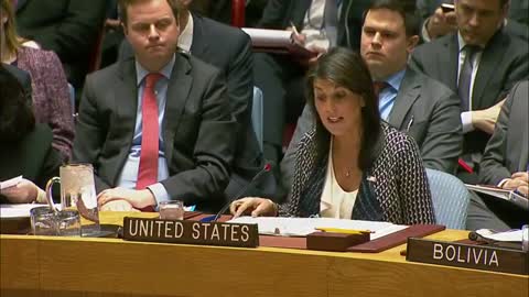 Haley Too Russian Counterpart - 'I'm in awe how you said what you said with a straight face'