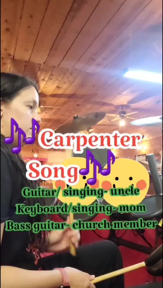 Drums. Carpenter song