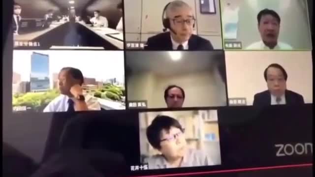 厚生省ZOOM会議流出動画