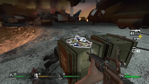 L4D1 Dead Air 5 Runway Finale