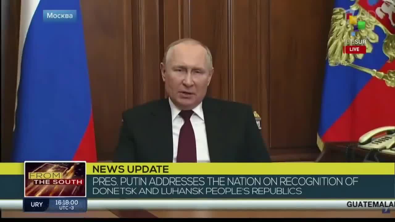 RUSSIA #31: Putin Recognizes Donetsk & Luhansk as Independent Countries