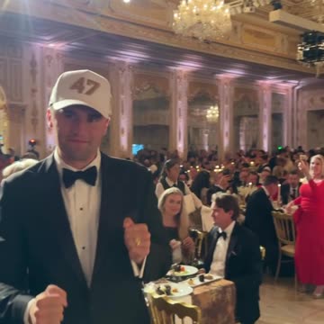 Charlie Kirk Does The Trump Dance