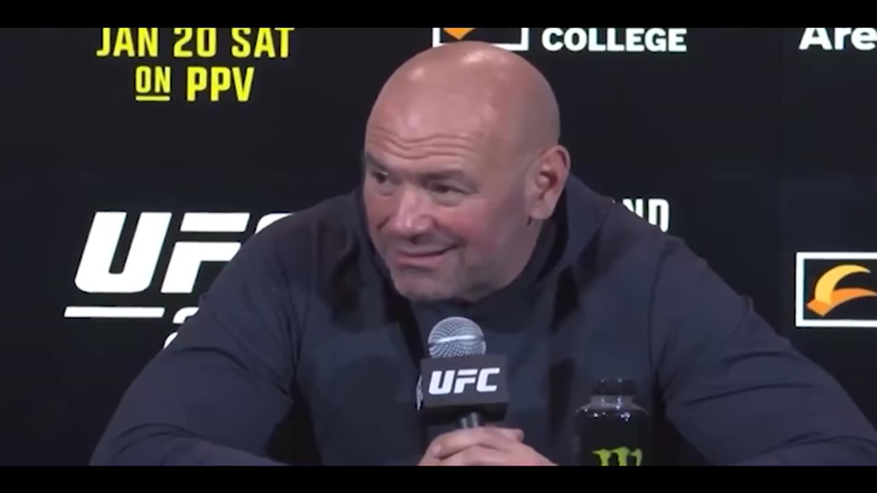 Dana White KOs Woke Reporter