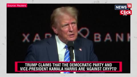 Trump Reaches Out To Crypto Currency Giants US Presidential Elections 2024 Donald Trump