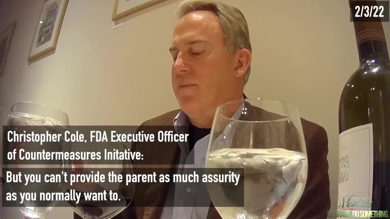 FDA Executive Office on hidden cam reveals annual COVID vaccination mandate