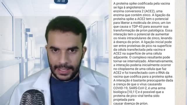 Dr. Marcos Falcão dá uma aula sobre os riscos da v@c!na experimental