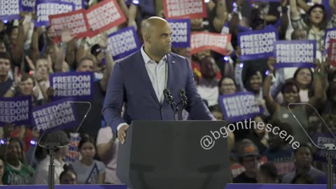 Senate Candidate Colin Allred Speaks at Kamala Harris Rally in Houston, Texas