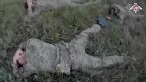 Ukrainian soldiers surrender