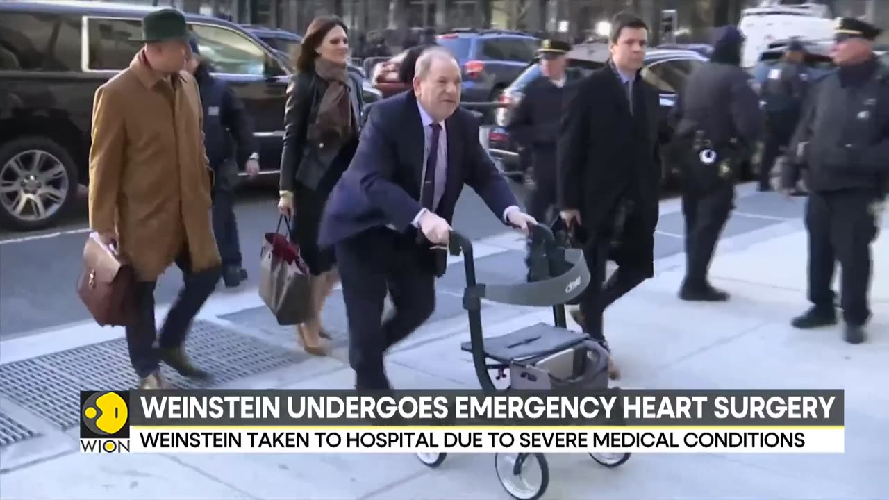 Jailed Harvey Weinstein rushed to hospital for emergency heart surgery | World News | WION
