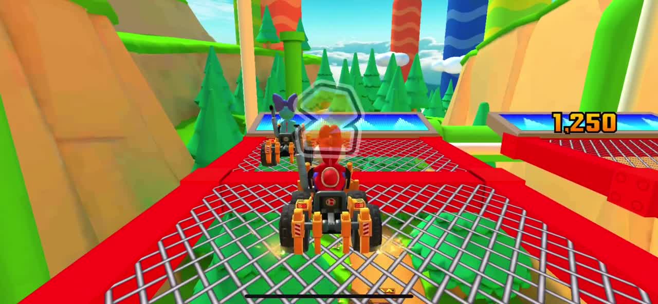 Mario Kart Tour - Red Yoshi Driver Gameplay