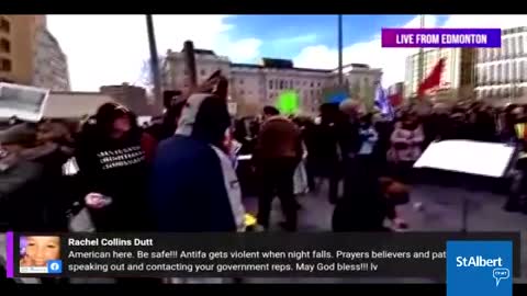 Censored on Youtube: Slander/Incitement of Hatred Against Edmonton Freedom Rally