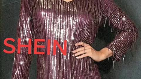 Shein 🥰 vestido elegante 🤩🤩🤩