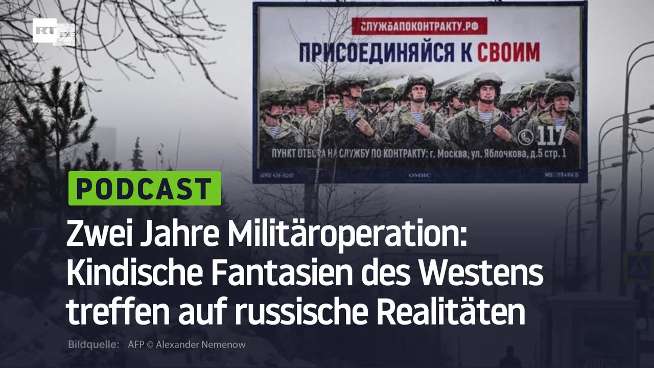 Zwei Jahre Militäroperation: Kindische Fantasien des Westens treffen auf russische Realitäten