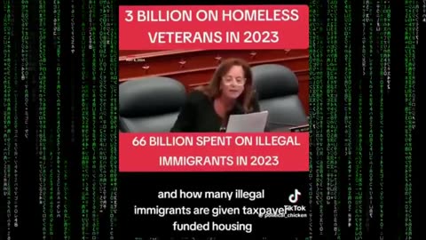 Our TOTALLY DEFUNCT & CORRUPT 'legistators' _ 66 Billion to Immigrants vs. 3 Billion to VETERANS! 👀