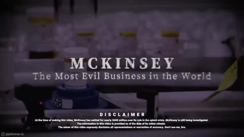 MCKINSEY THE MOST EVIL BUSINESS IN THE WORLD