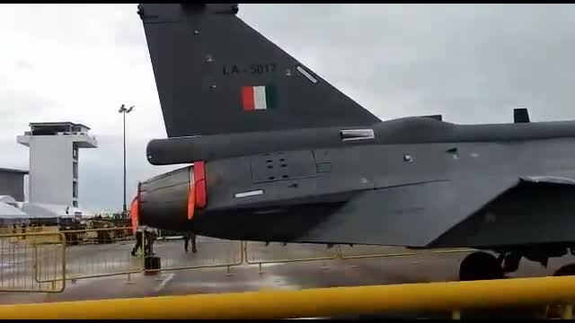 IAF's LCA TEJAS competing the world in Singapore Airshow 2022