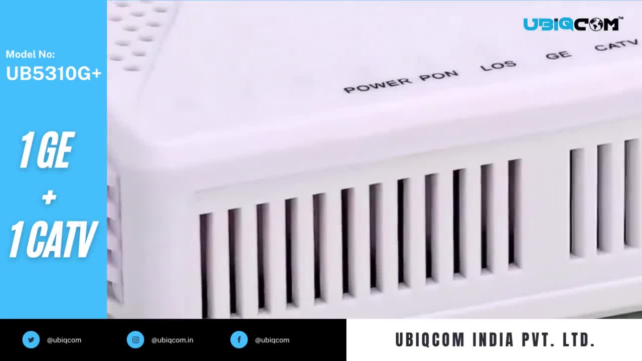 Buy 1GE+CATV ONU on UBIQCOM at The Best Price