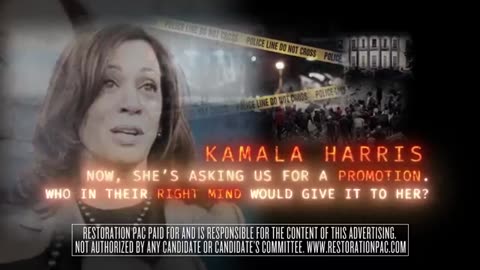 🔥This new ad against Kamala Harris is set to run throughout the duration of the DNC. Must see