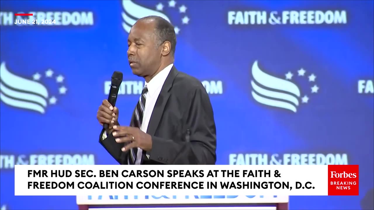 I Began To Pray : Ben Carson Describes Overcoming Violent Temper In Youth With Help From Religion