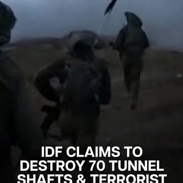 Watch: Israeli Destroys Hamas Tunnel Shafts In Gaza’s Khan Younis | Subscribe to Firstpost