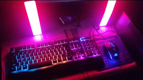 Under Rs1400 RGB keyboard and mouse combo