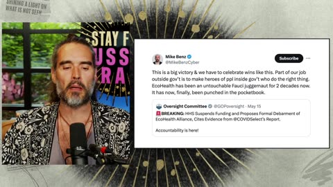 RUSSEL BRAND Host Goes Silent When Former CDC Director Admits Problem With Vaccines