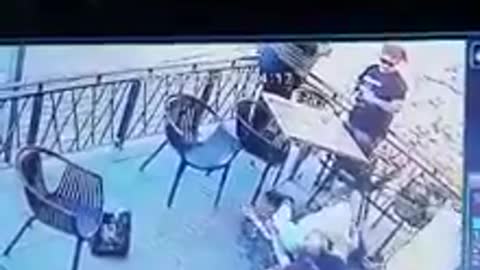 Video footage of man grabbing child at Jhb eatery