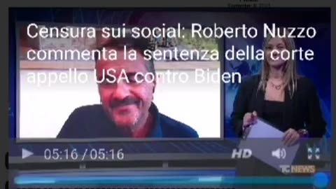 CENSURA SUI SOCIAL: "La Corte d'Appello degli USA ha sentenziato che censurare è un atto criminale"