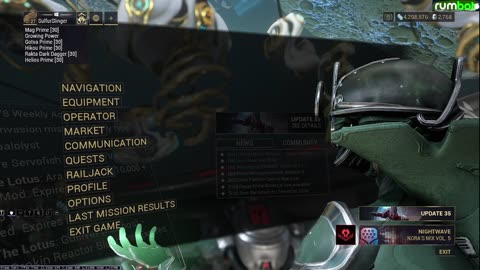 Weekend Warframe