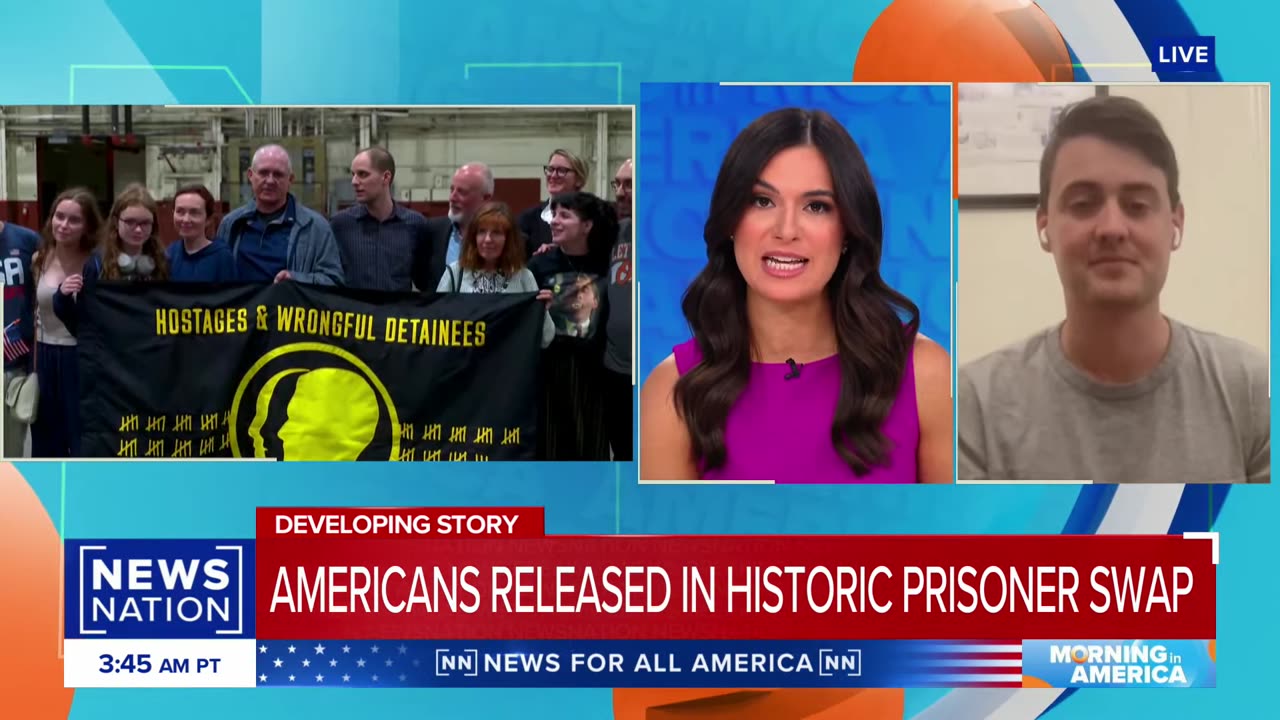 Gershkovich release ‘such a relief’: Lifelong friend | Morning in America| TP