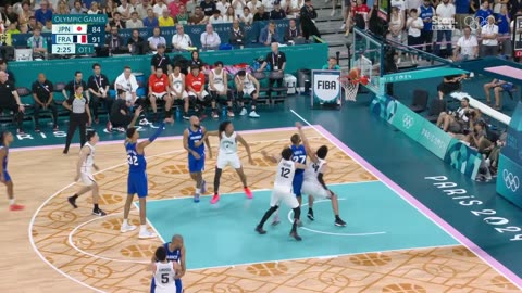 Victor Wembanyama TAKES OVER OT to win for France vs Japan in Olympics