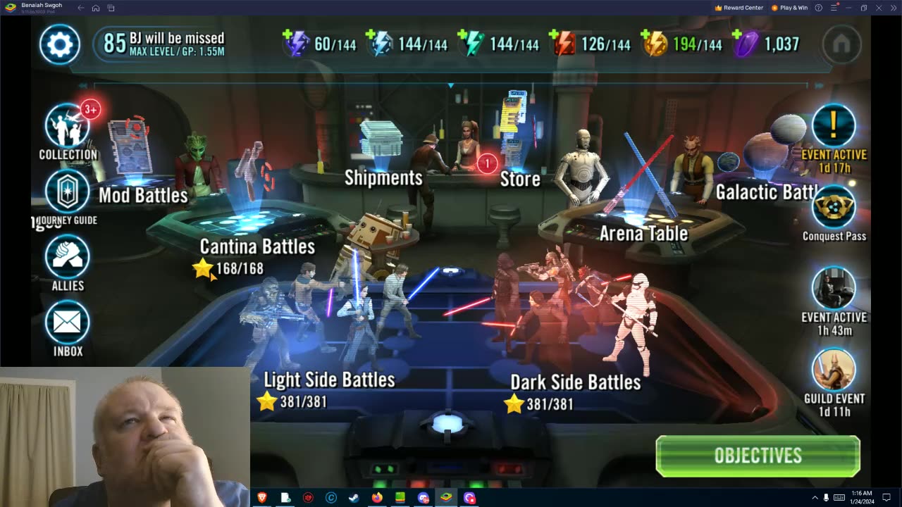 Star Wars Galaxy of Heroes F2P Day 260